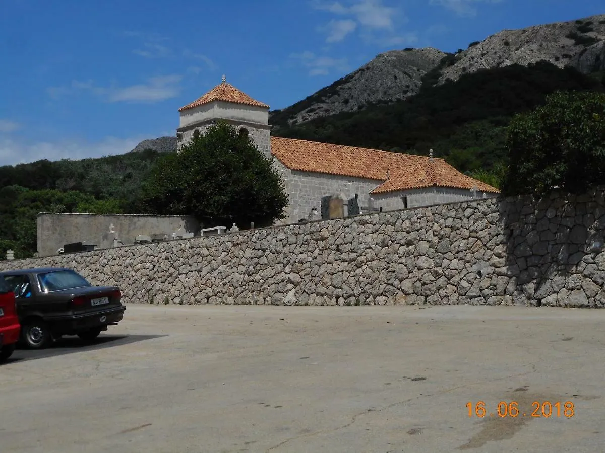 Apartmani Ivanka Baška Apartmán